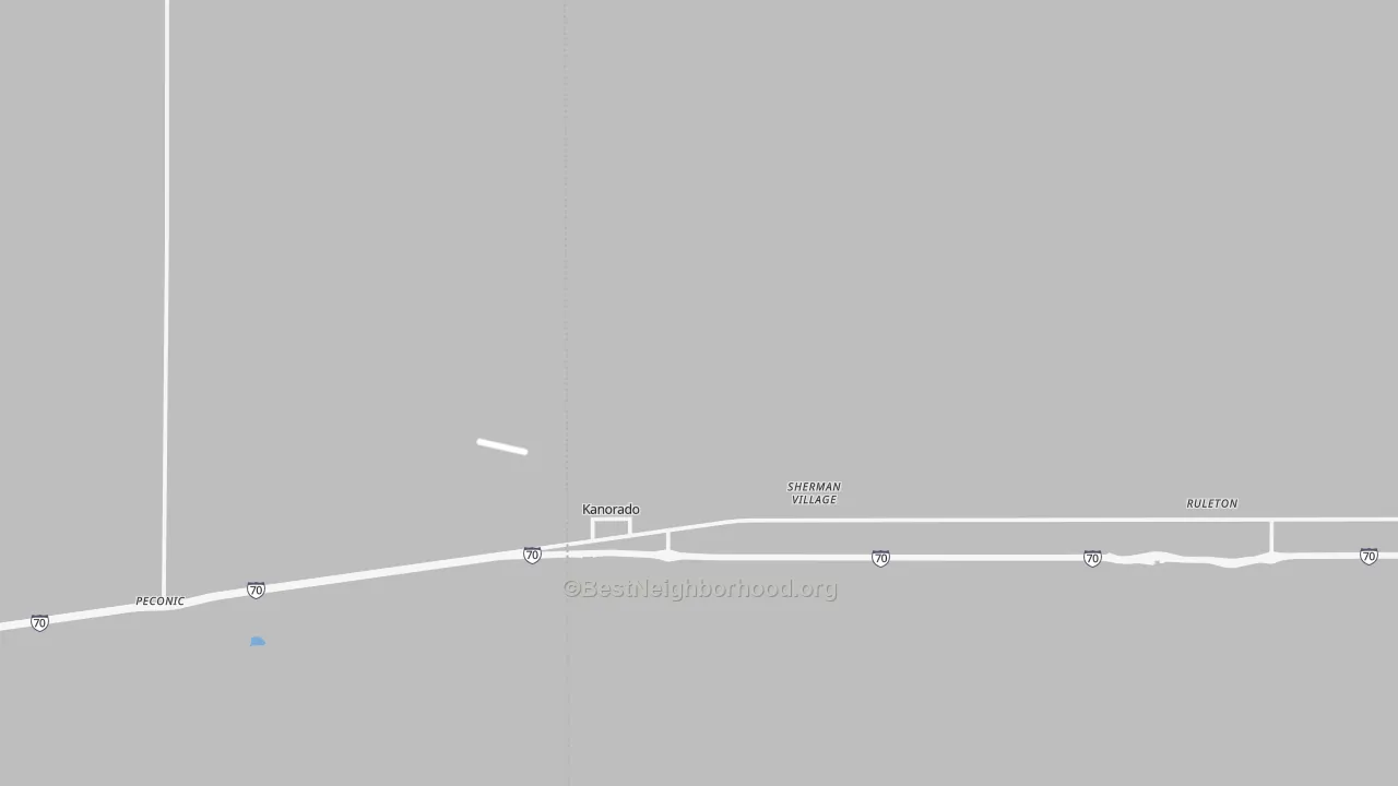 Transit Grade map of 67741, KS