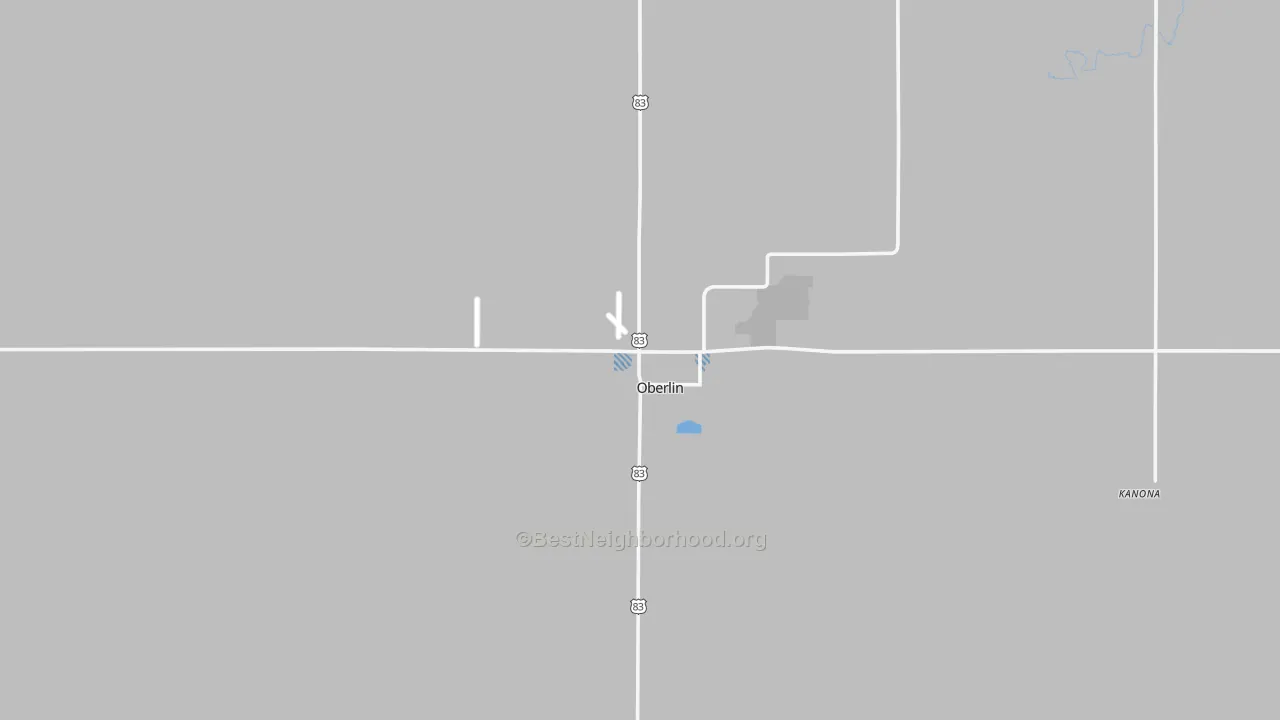 Transit Grade map of 67749, KS