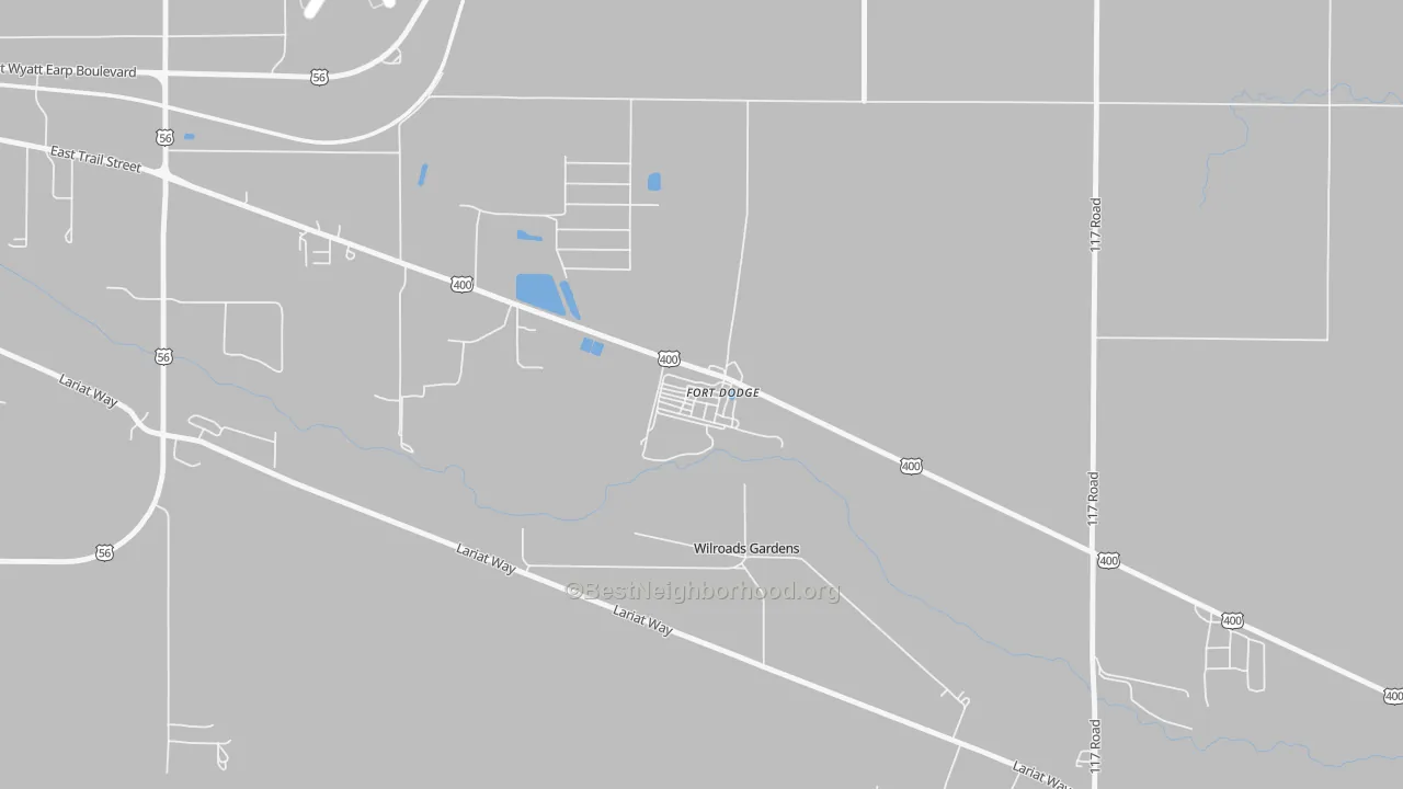 Transit Grade map of 67843, KS