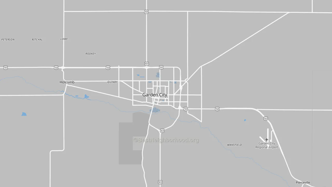 Transit Grade map of 67846, KS