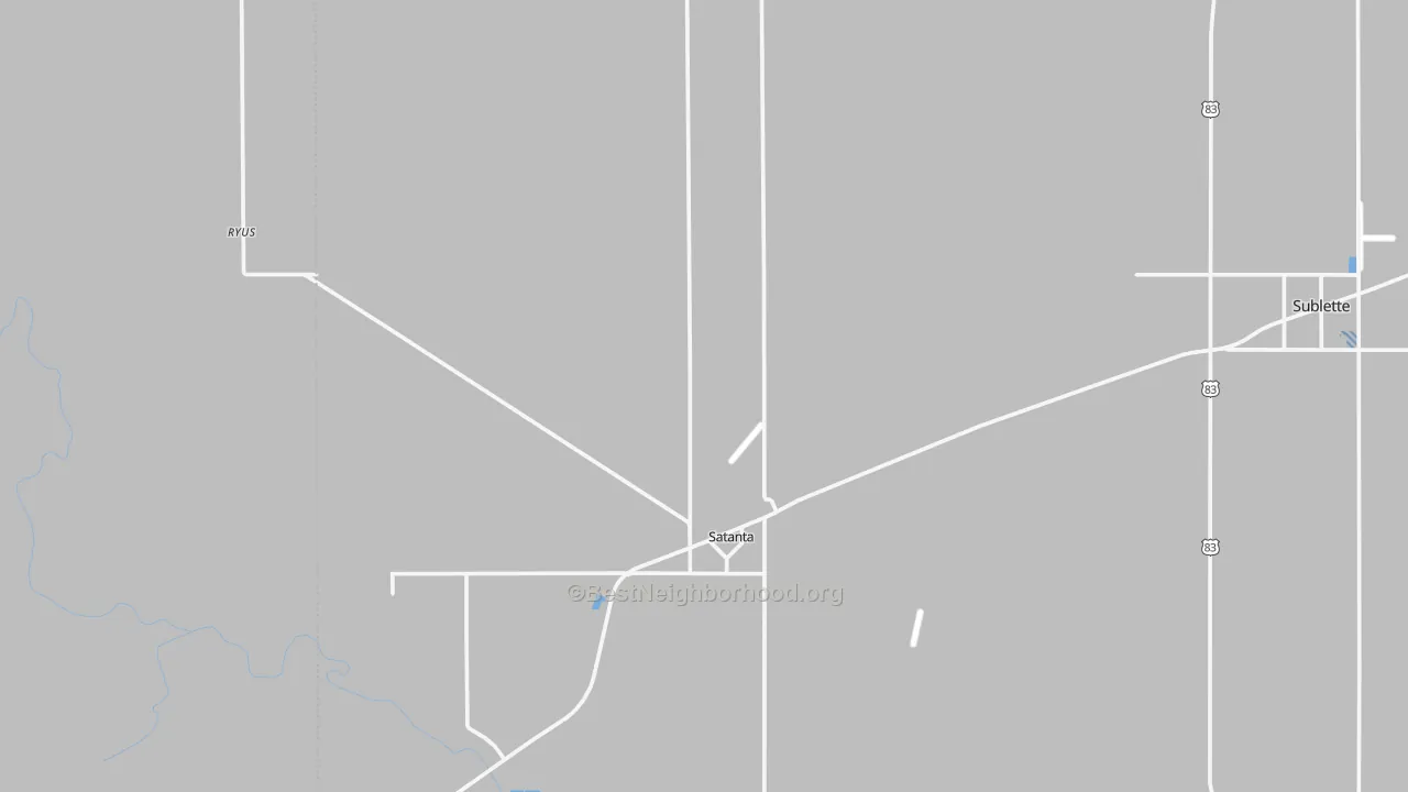 Transit Grade map of 67870, KS