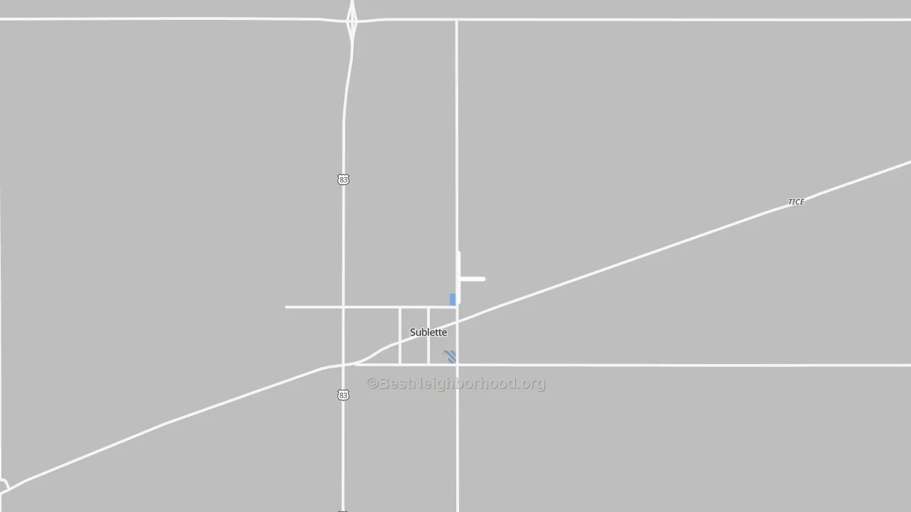 Transit Grade map of 67877, KS