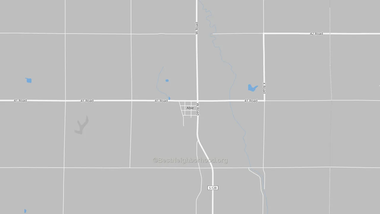 Transit Grade map of 68001, NE