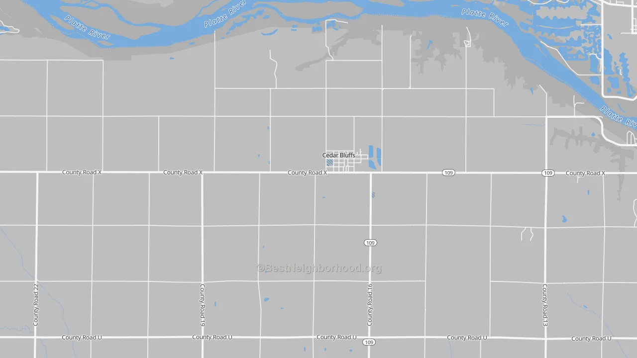 Transit Grade map of 68015, NE