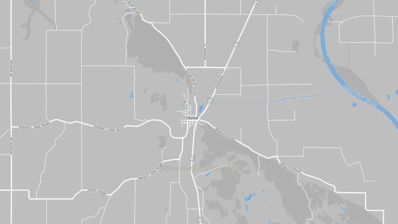 Transit Grade map of 68030, NE