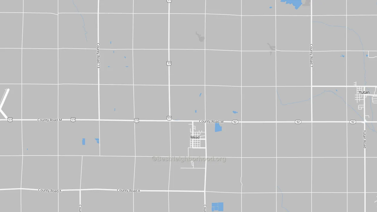 Transit Grade map of 68041, NE
