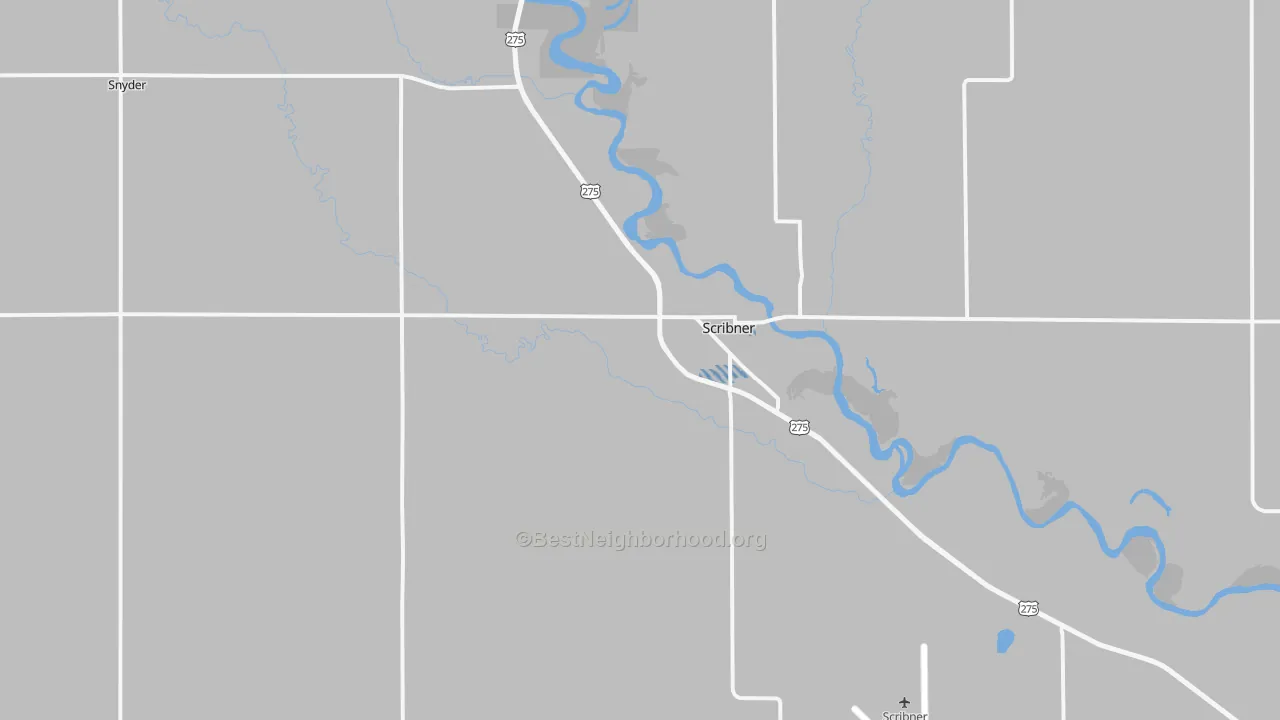 Transit Grade map of 68057, NE