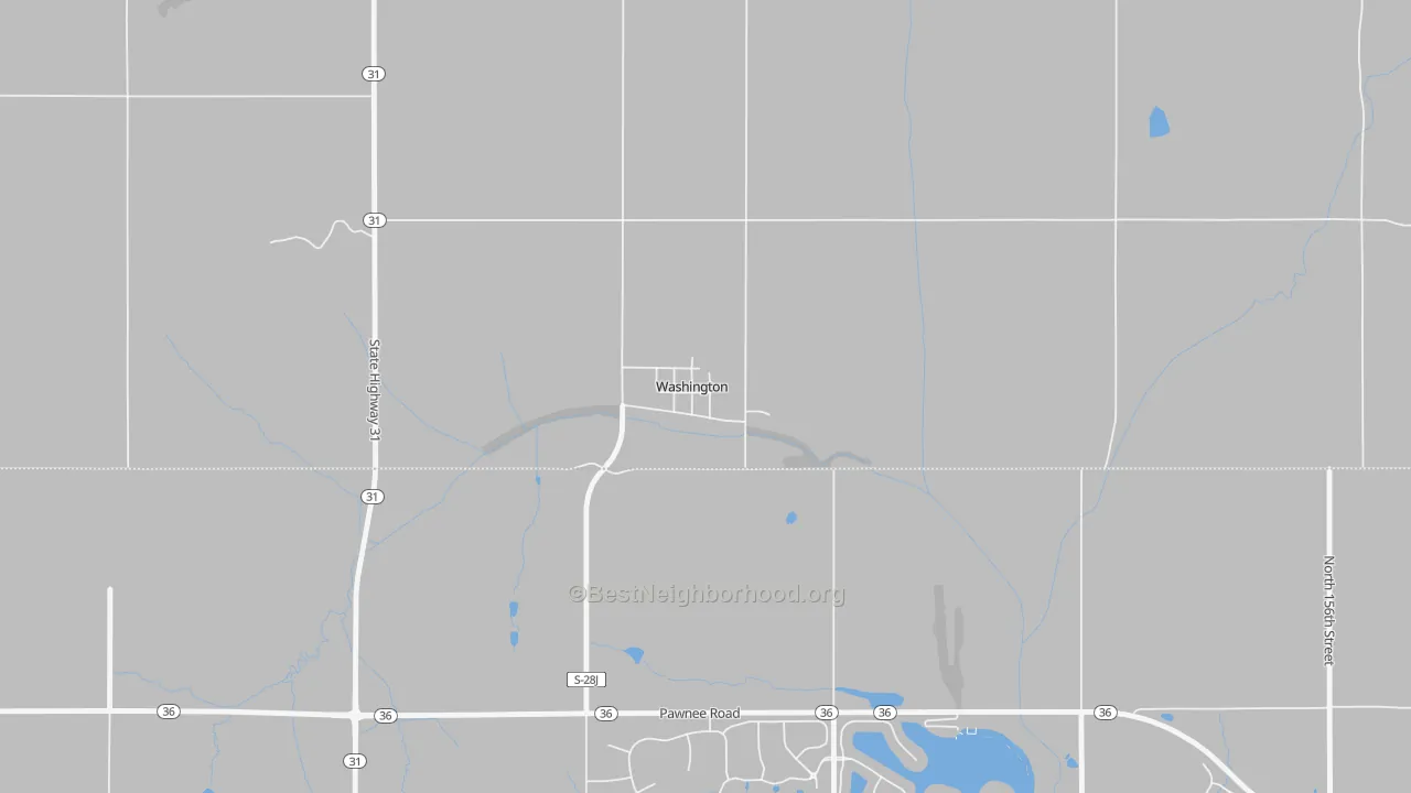 Transit Grade map of 68068, NE