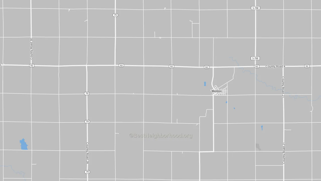 Transit Grade map of 68070, NE