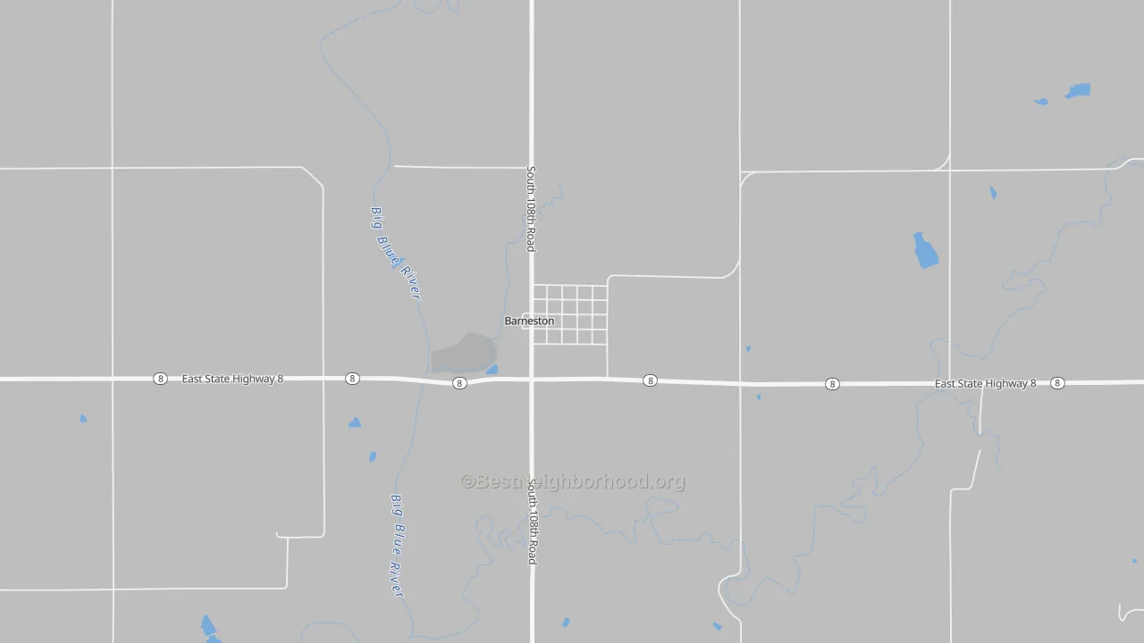 Transit Grade map of 68309, NE