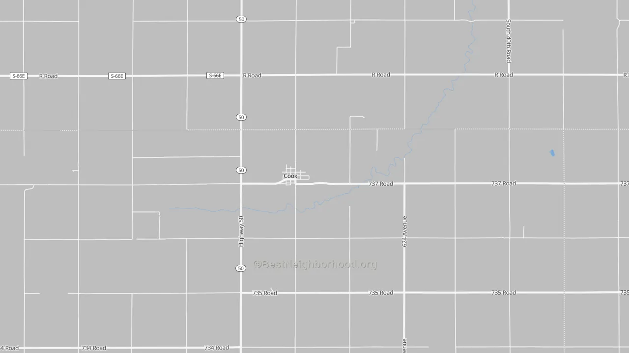 Transit Grade map of 68329, NE