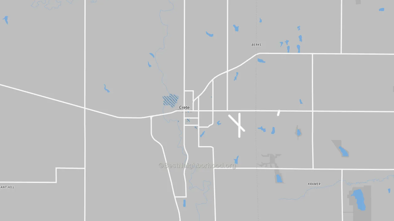 Transit Grade map of 68333, NE