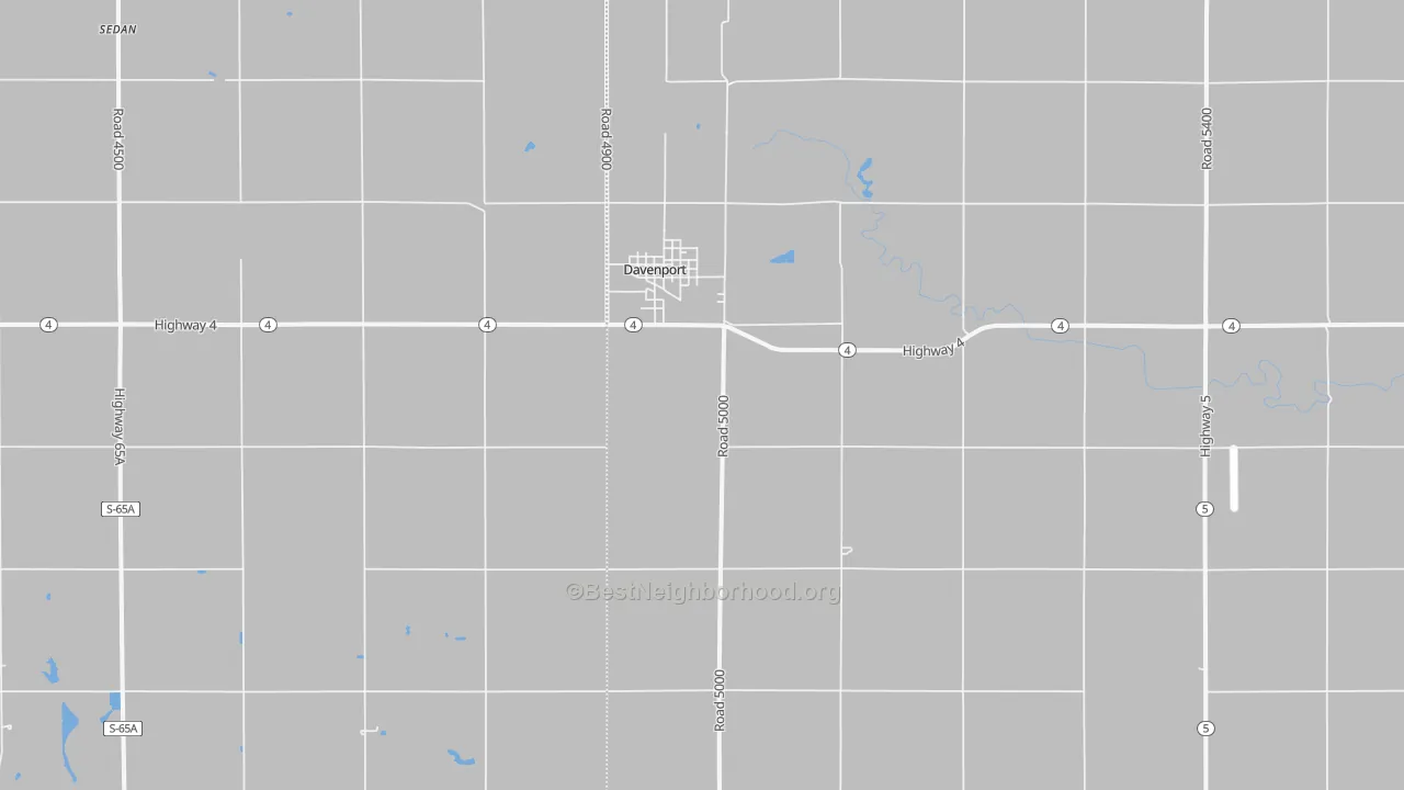 Transit Grade map of 68335, NE