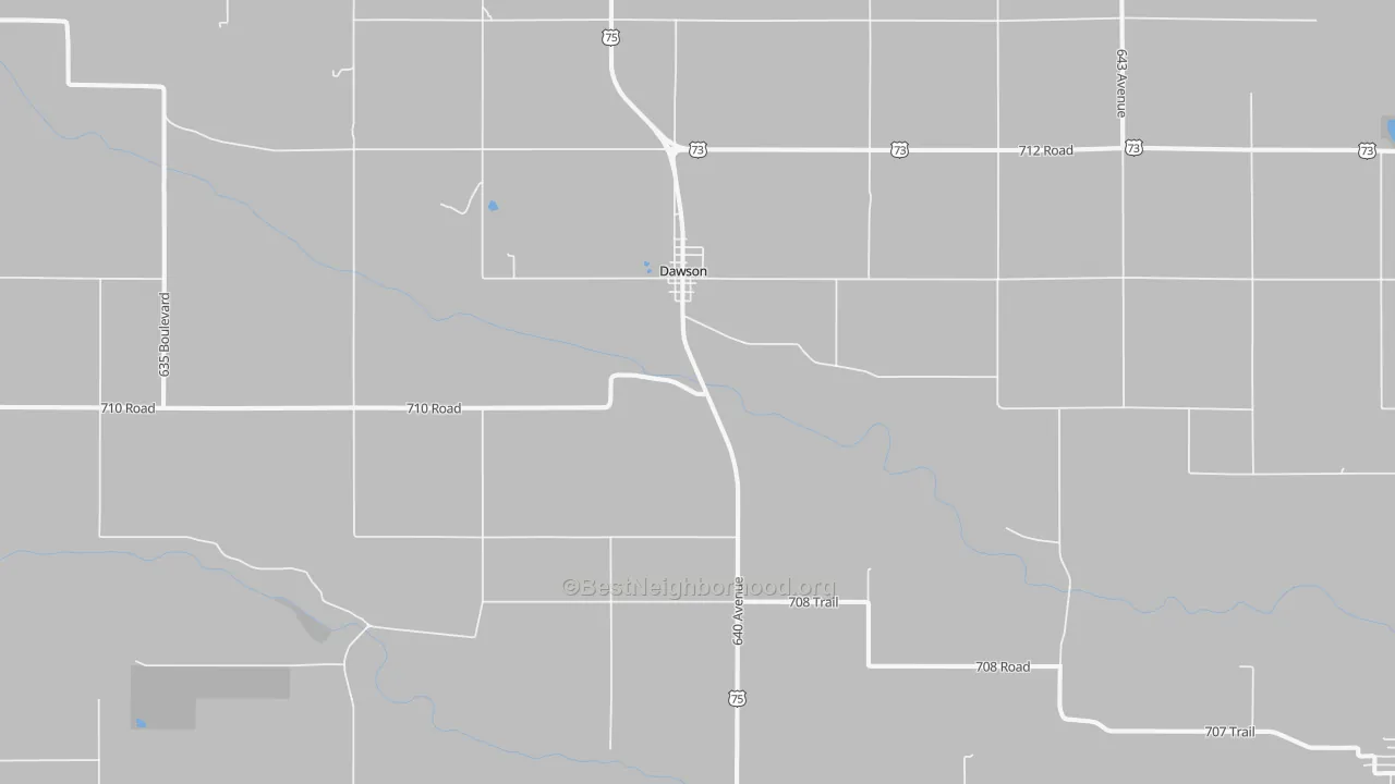 Transit Grade map of 68337, NE