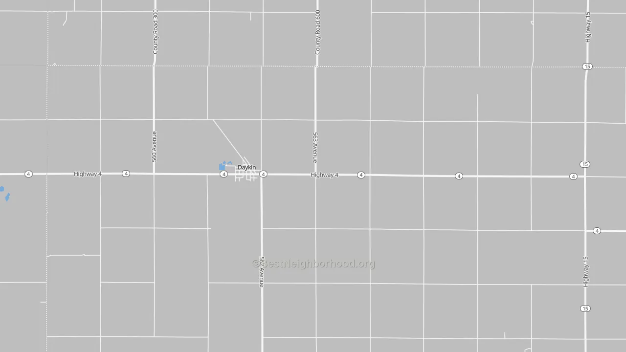 Transit Grade map of 68338, NE