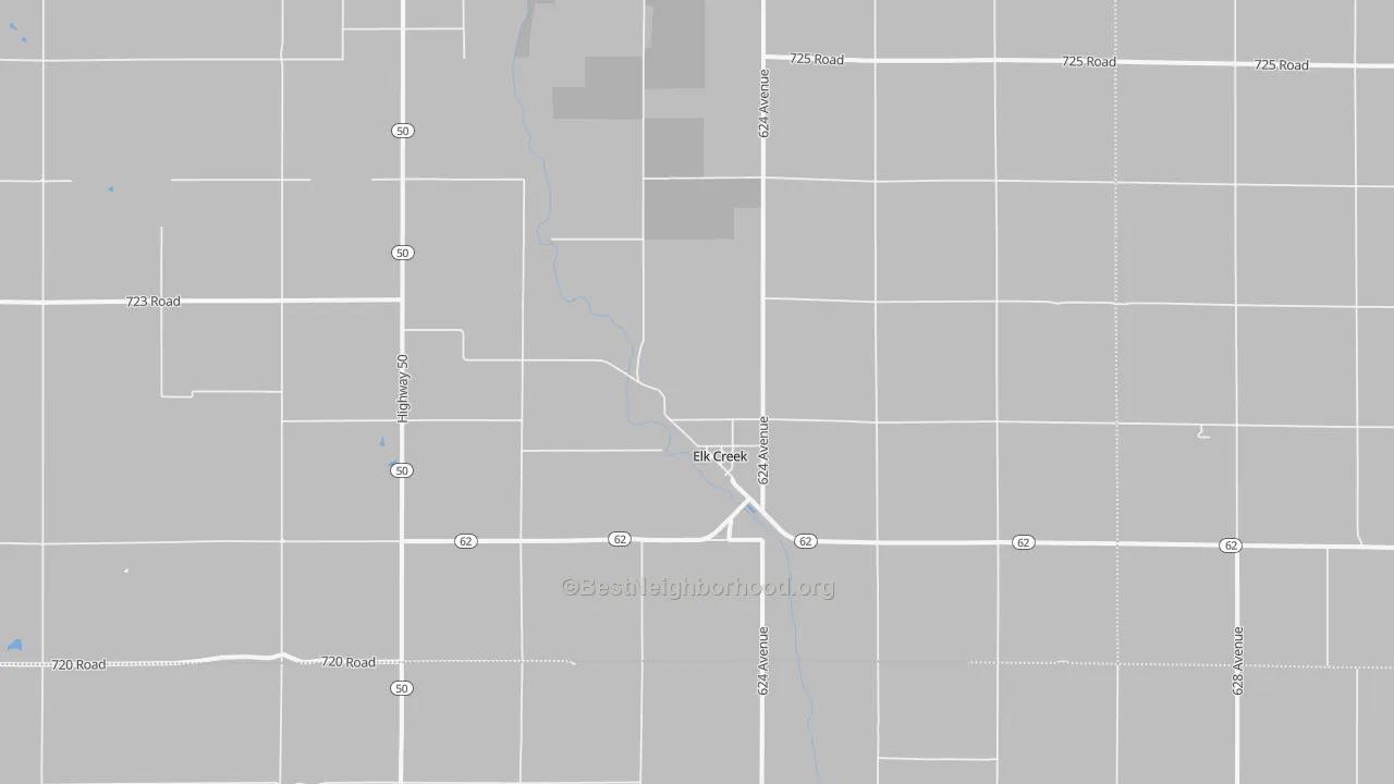 Transit Grade map of 68348, NE