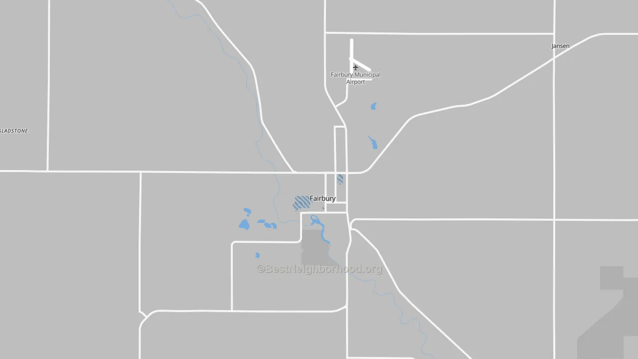 Transit Grade map of 68352, NE
