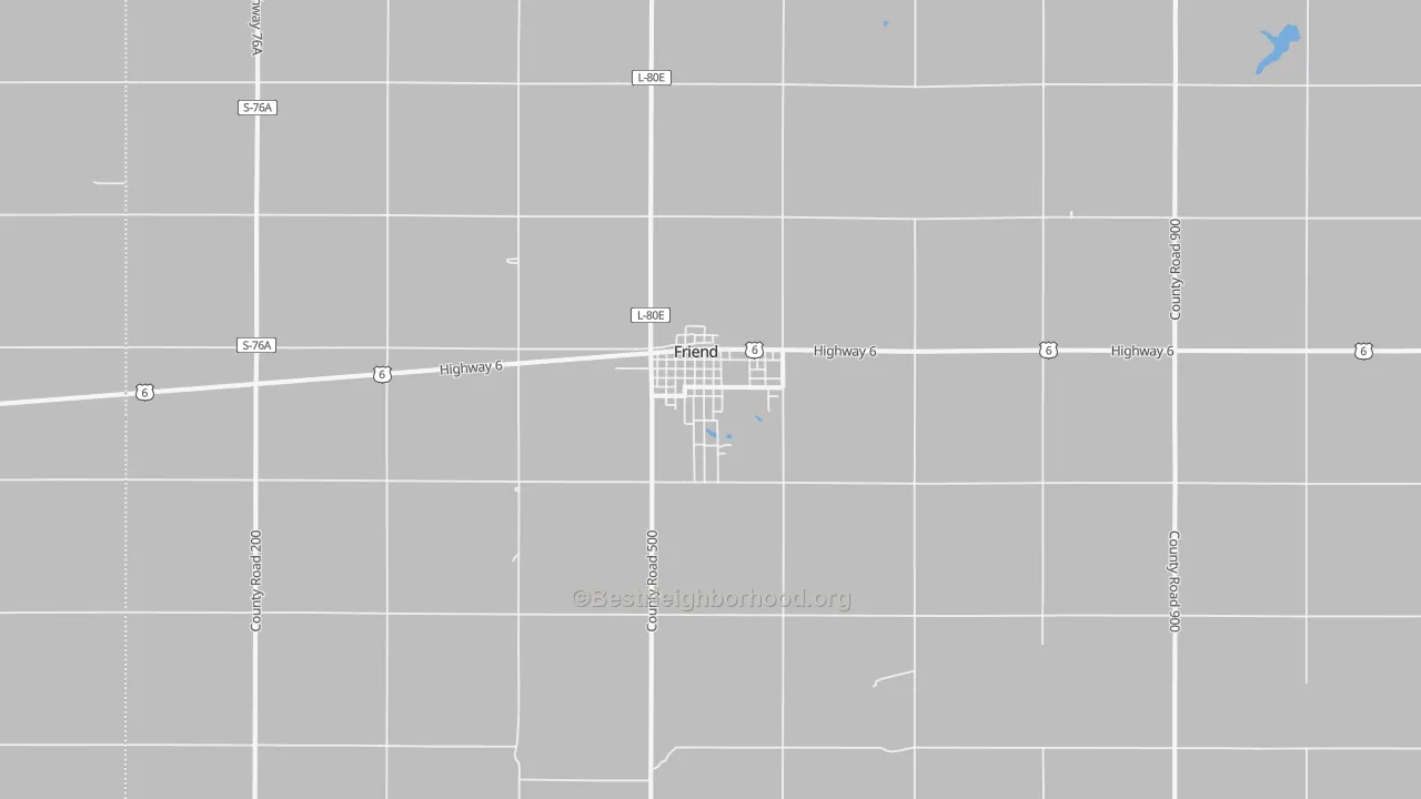 Transit Grade map of 68359, NE