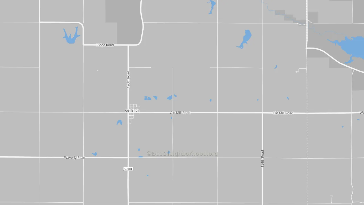 Transit Grade map of 68360, NE