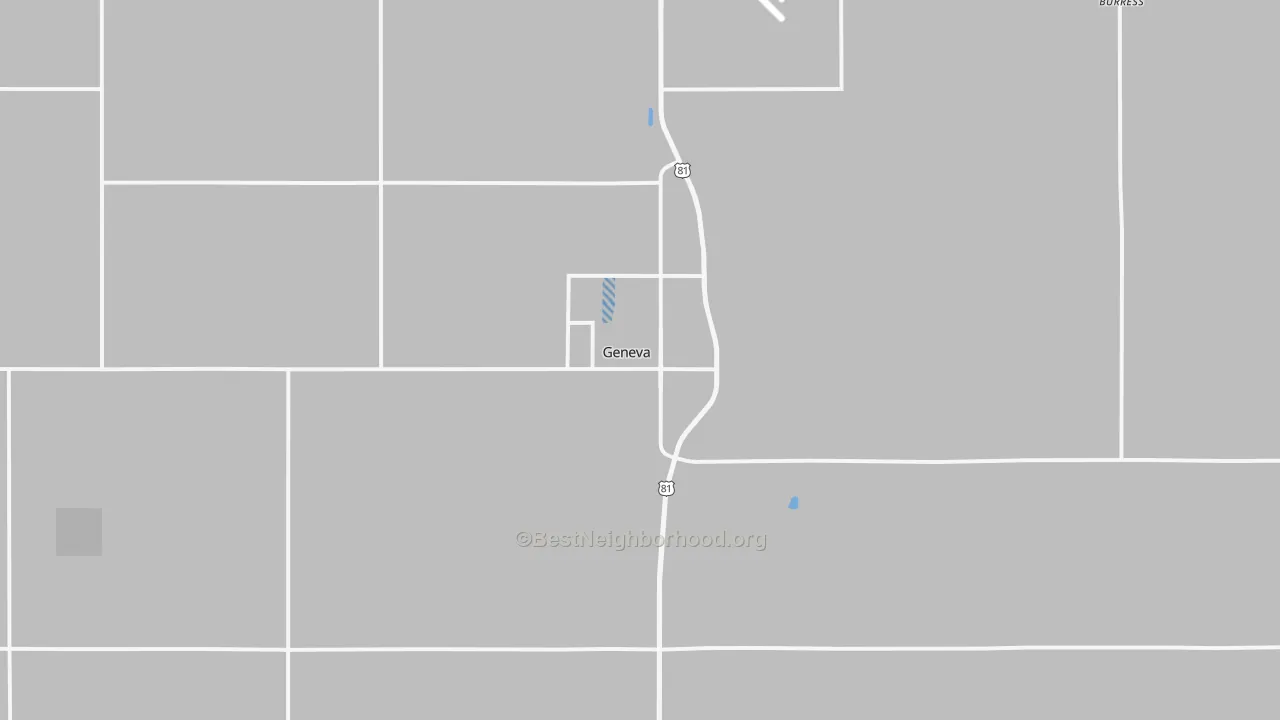 Transit Grade map of 68361, NE