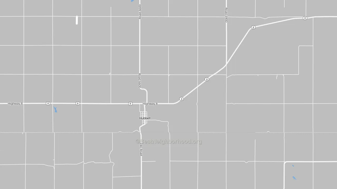 Transit Grade map of 68375, NE