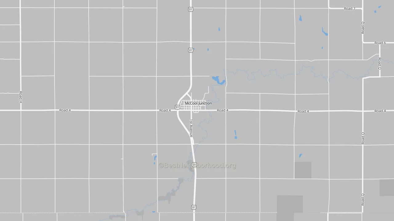 Transit Grade map of 68401, NE