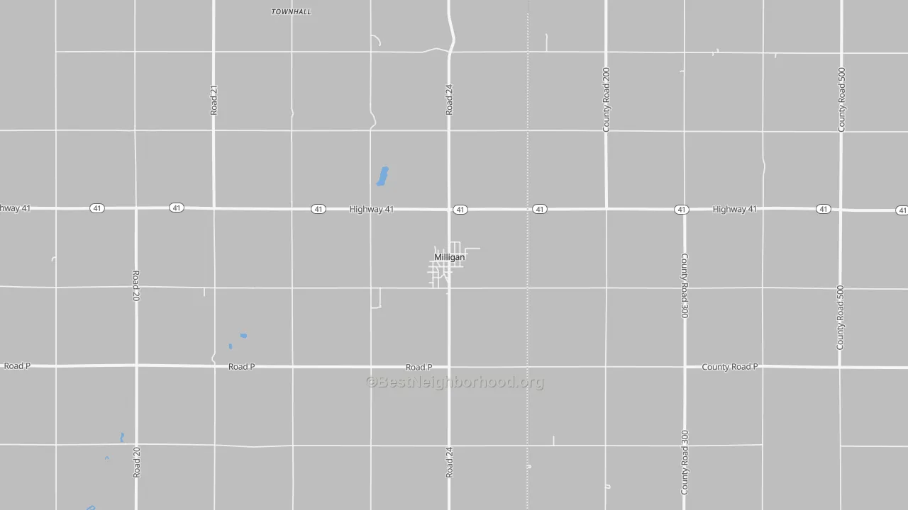 Transit Grade map of 68406, NE