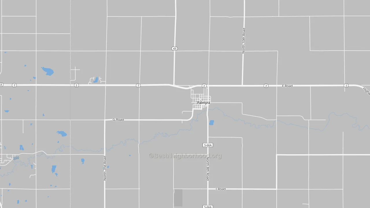 Transit Grade map of 68418, NE