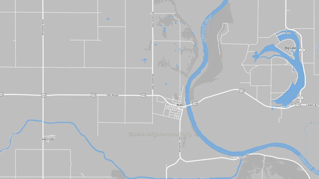 Transit Grade map of 68431, NE