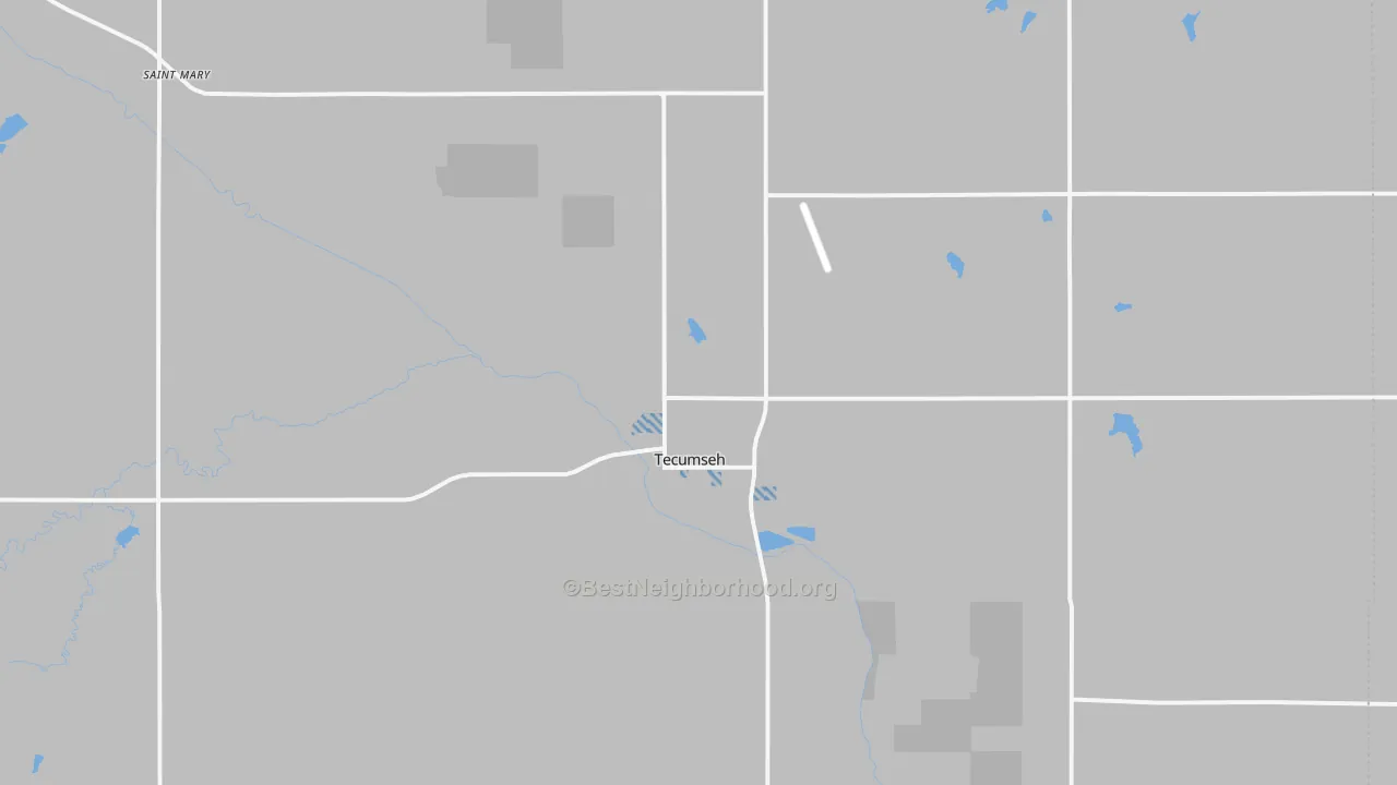 Transit Grade map of 68450, NE