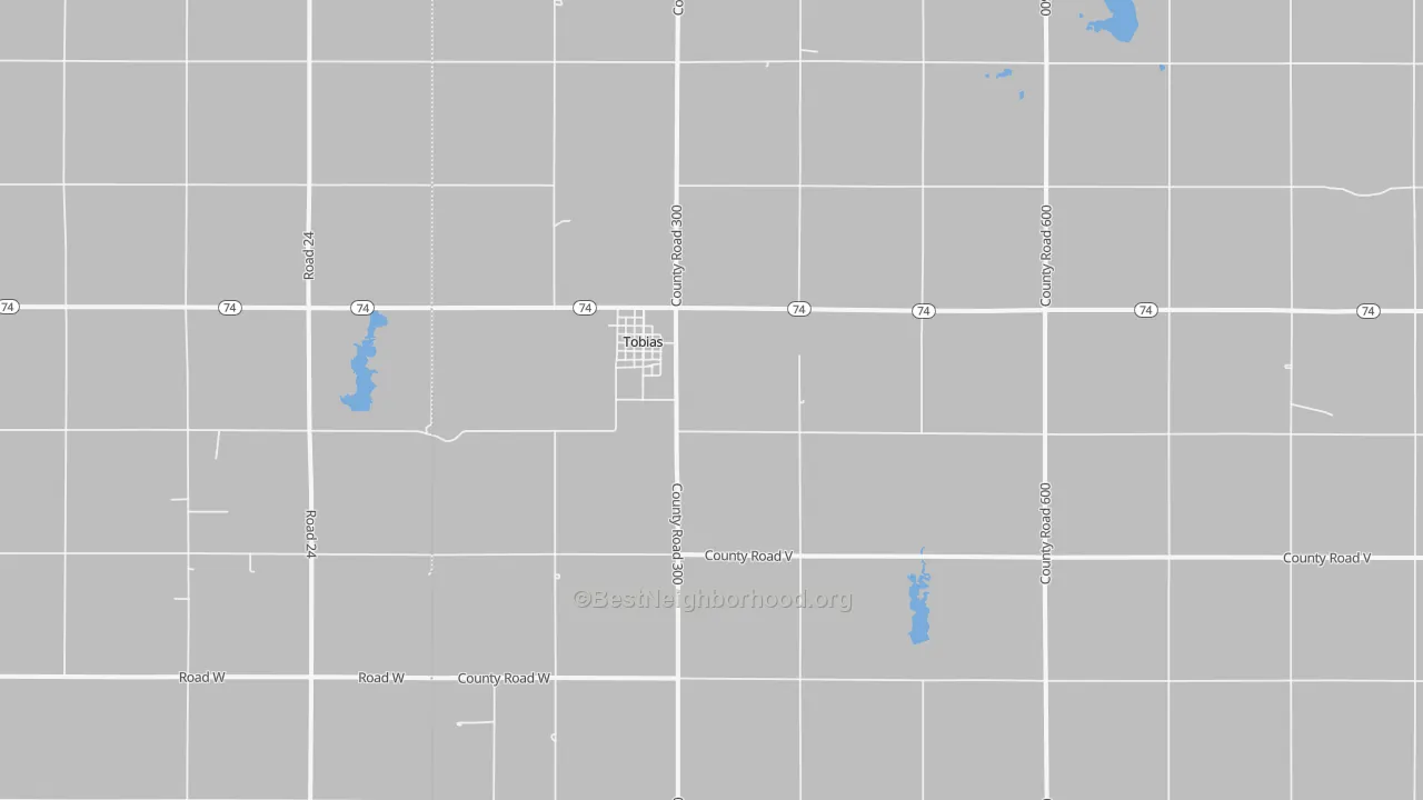 Transit Grade map of 68453, NE