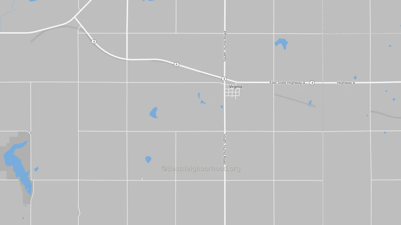 Transit Grade map of 68458, NE