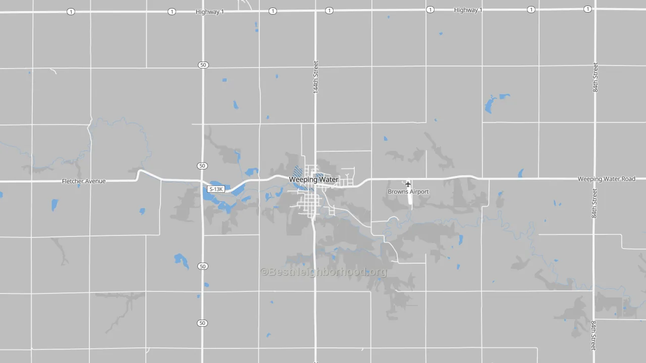 Transit Grade map of 68463, NE