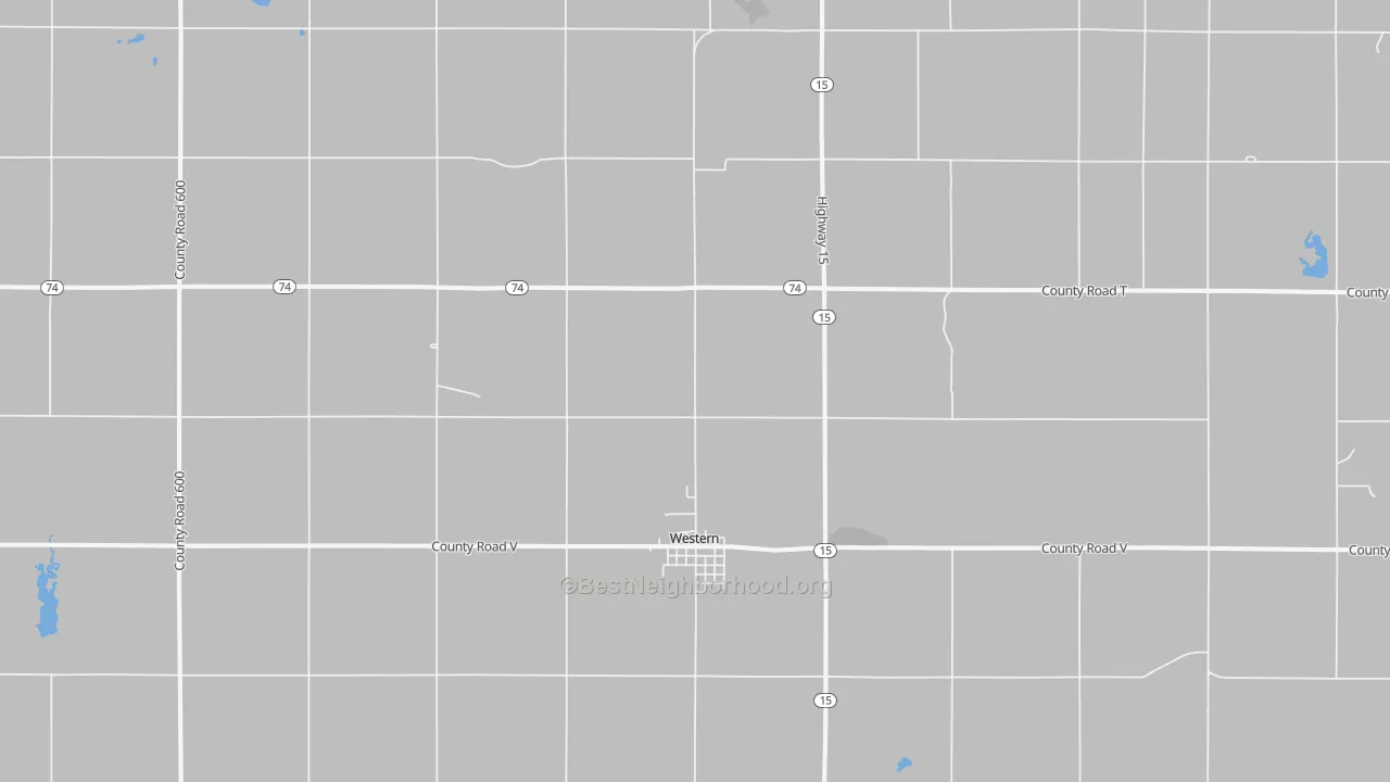 Transit Grade map of 68464, NE