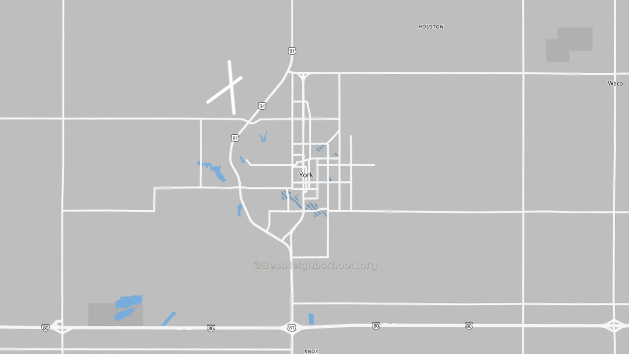 Transit Grade map of 68467, NE