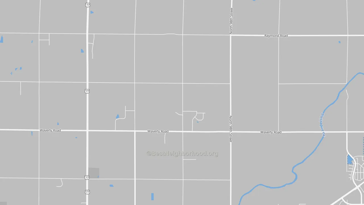 Transit Grade map of 68517, NE