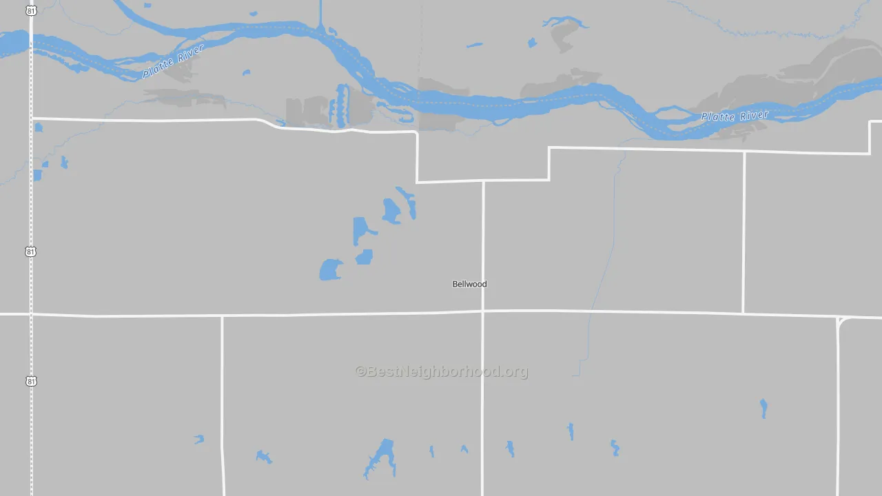 Transit Grade map of 68624, NE