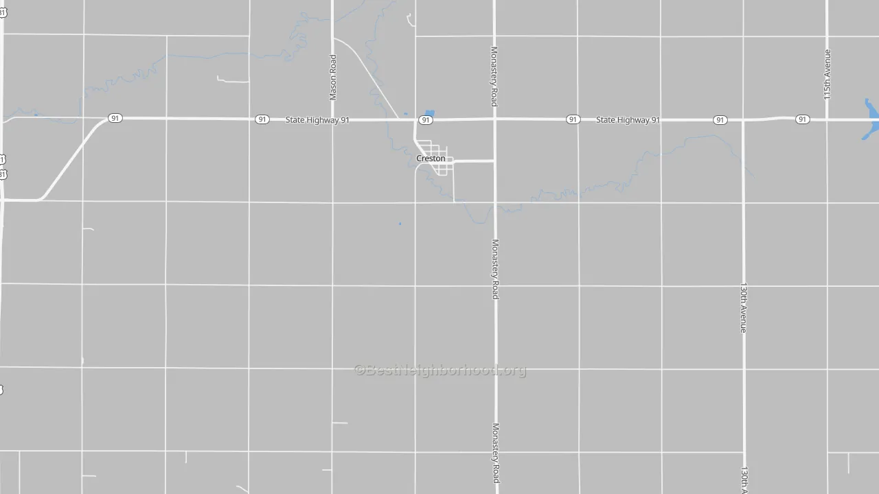 Transit Grade map of 68631, NE