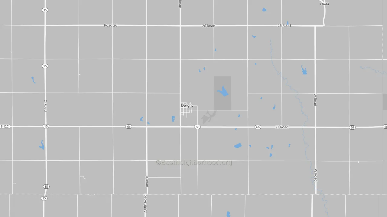 Transit Grade map of 68635, NE