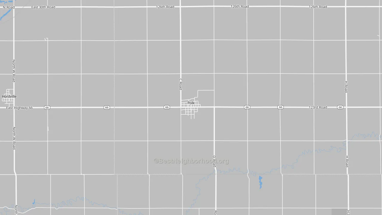 Transit Grade map of 68654, NE