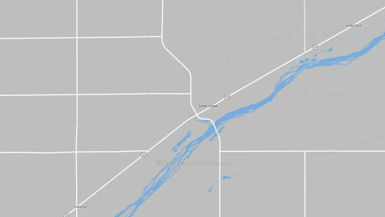 Transit Grade map of 68663, NE