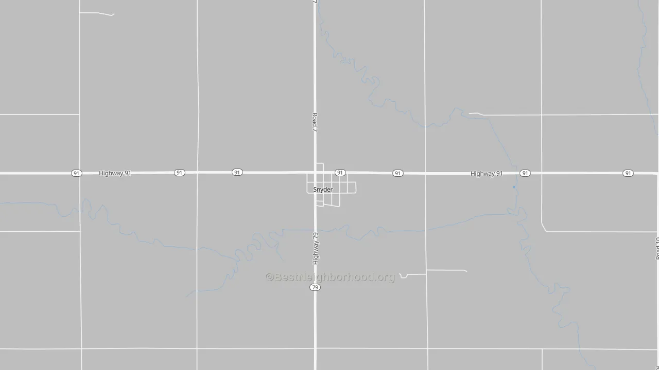 Transit Grade map of 68664, NE