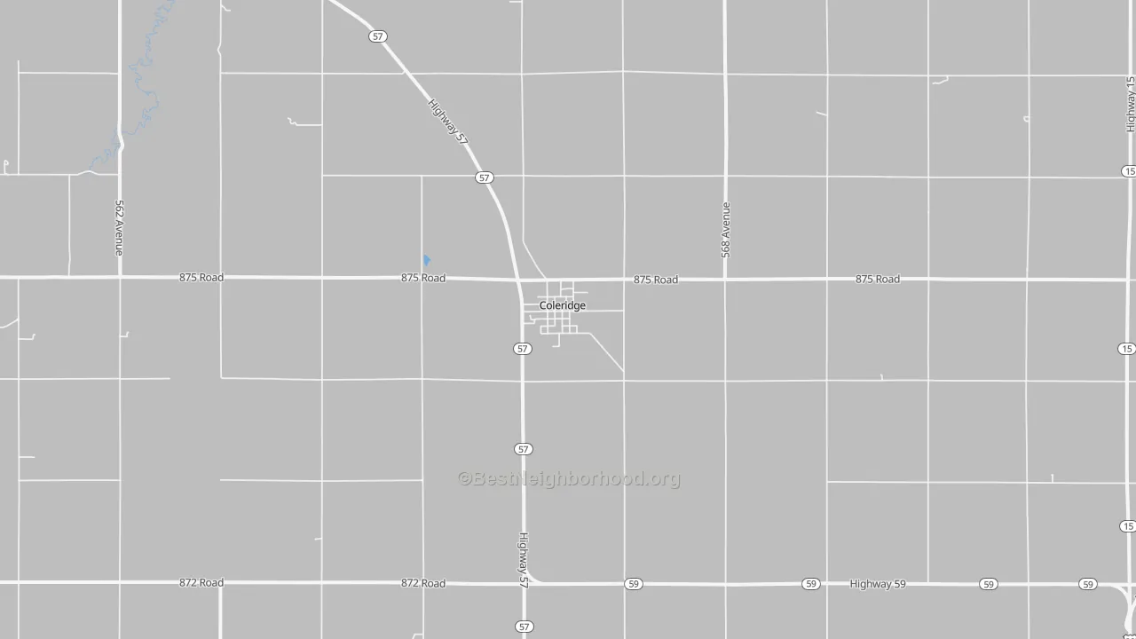 Transit Grade map of 68727, NE