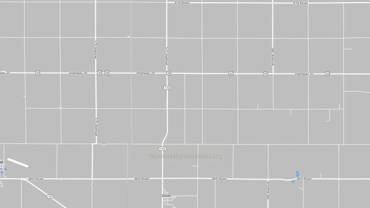 Transit Grade map of 68732, NE