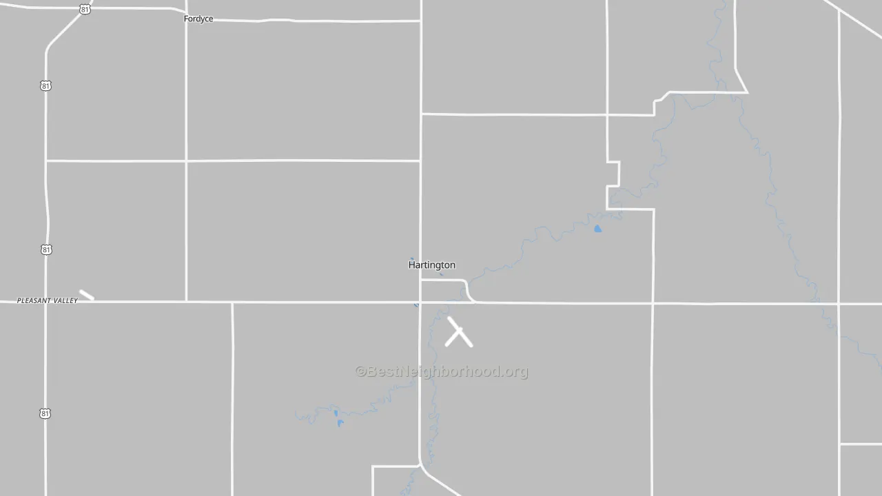 Transit Grade map of 68739, NE
