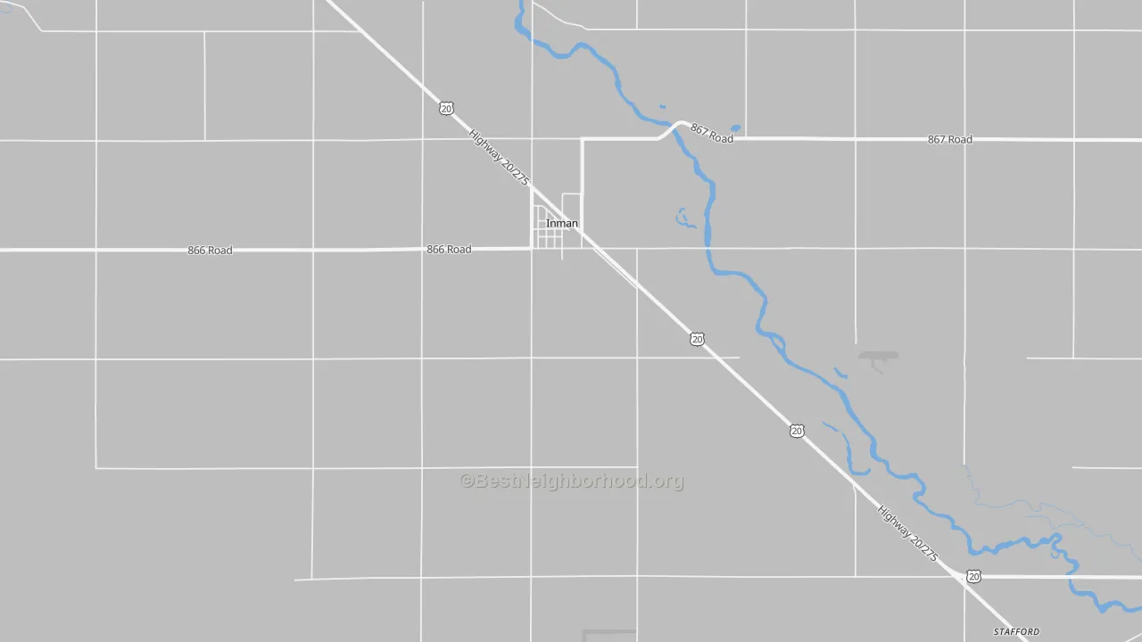 Transit Grade map of 68742, NE