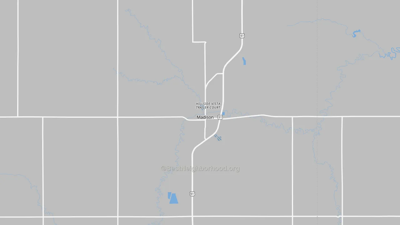 Transit Grade map of 68748, NE
