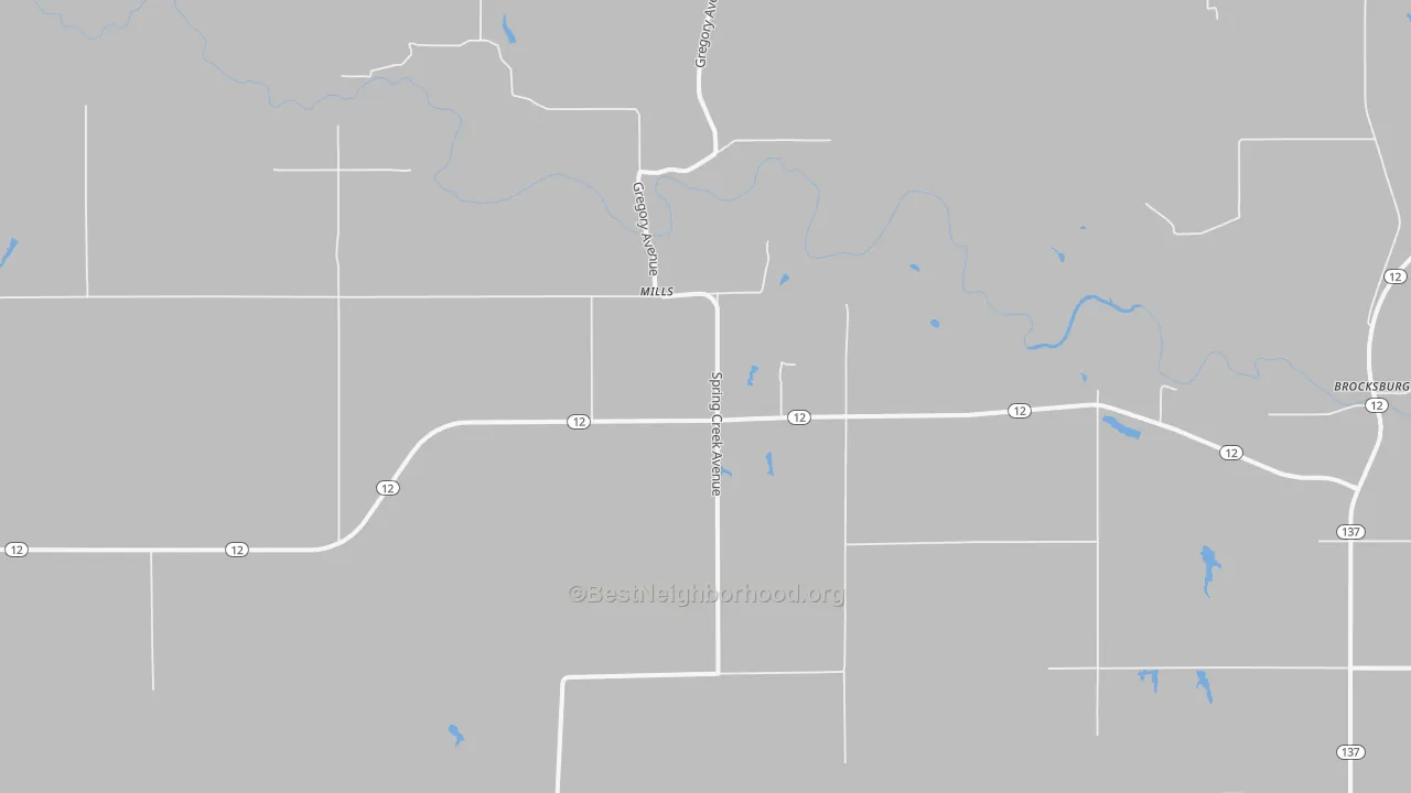 Transit Grade map of 68753, NE