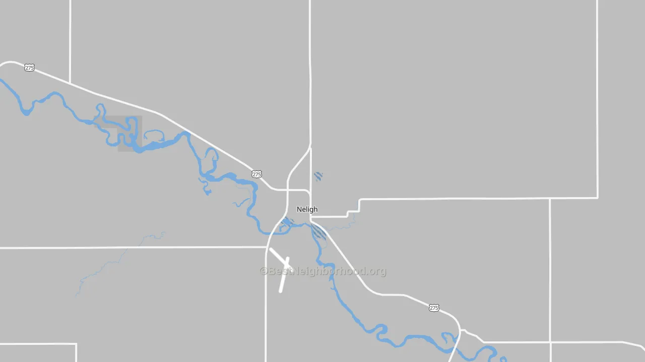 Transit Grade map of 68756, NE