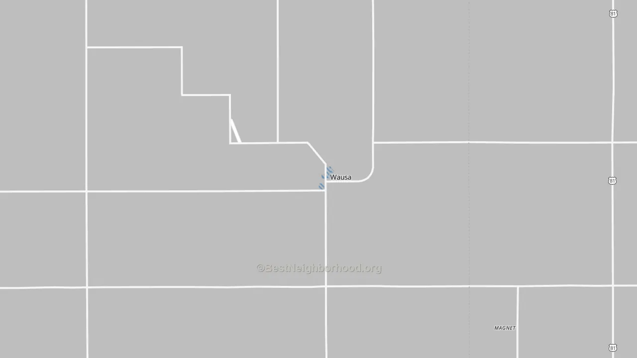 Transit Grade map of 68786, NE